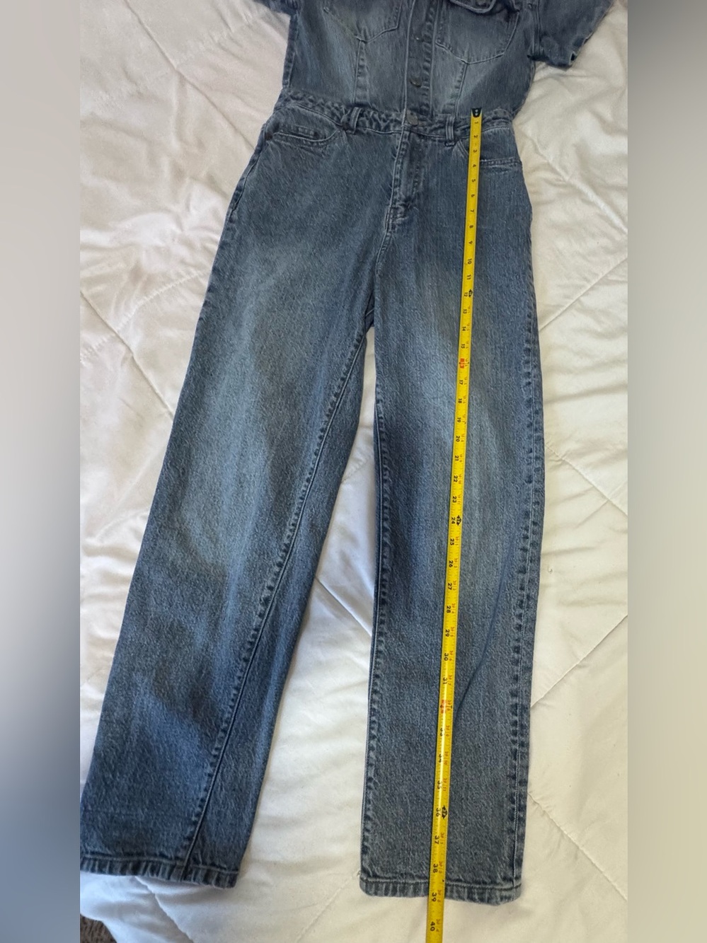 Habitual Blue Denim Women's Jean Overalls - Picture 6 of 11